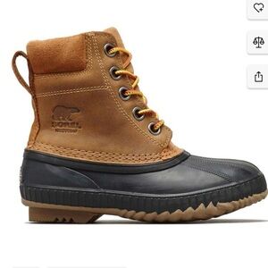 Sorel Tan and Black Waterproof Boots